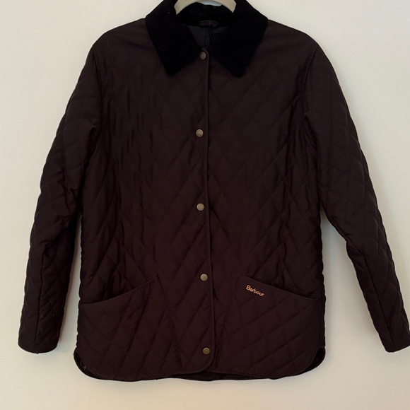 Barbour Women's Quilted Utility Jacket - Black - Picture 1 of 5